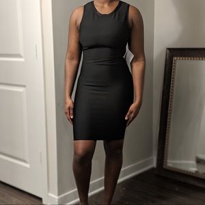 Black Body Con Dress